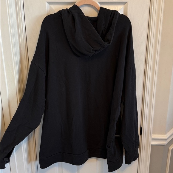 OFFLINE by Aerie Black Oversized Pullover Hoodie Sz XXL - Picture 3 of 5